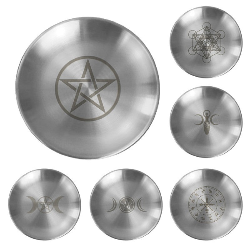 Stainless Steel Holy Smoke Ash Catcher Plate 14cm