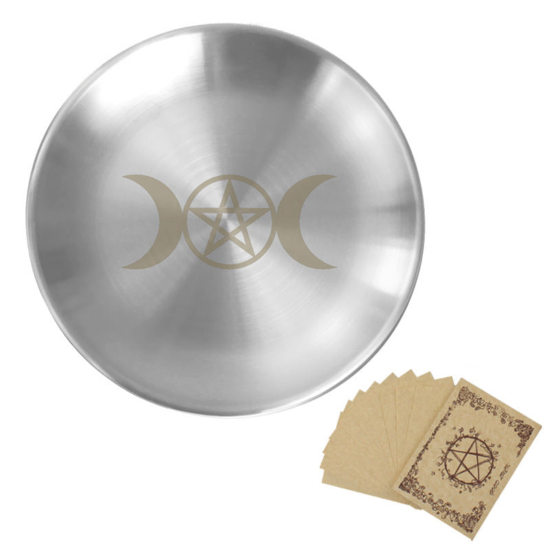 Stainless Steel Holy Smoke Ash Catcher Plate 14cm