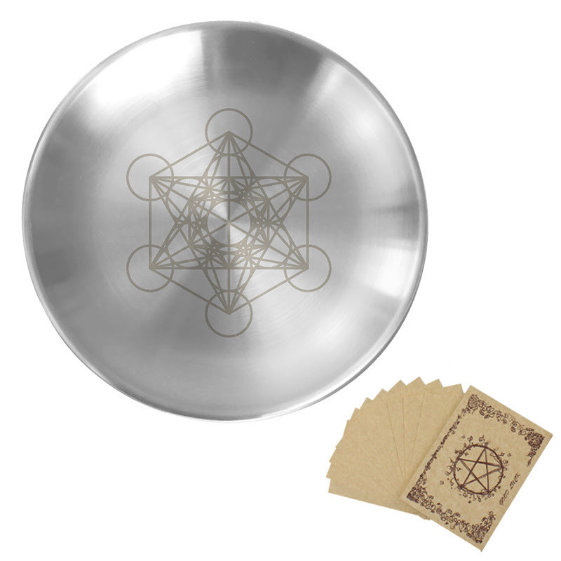 Stainless Steel Holy Smoke Ash Catcher Plate 14cm