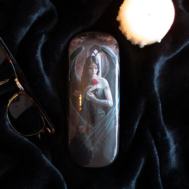 Glasses Case - Angel Rose by Anne Stokes
