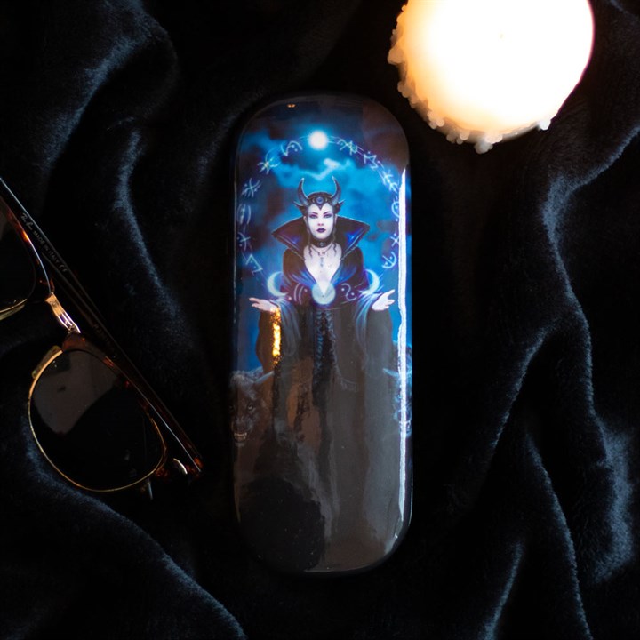 Glasses Case Moon Witch by Anne Stokes