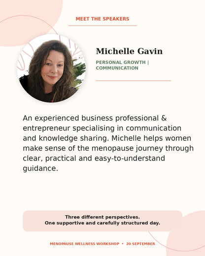 Menopause Wellness Workshop