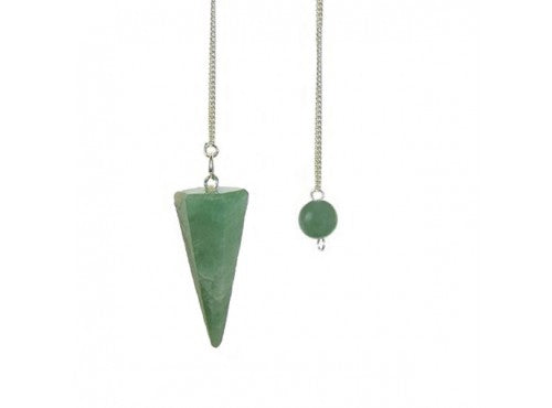 Aventurine Light Pendulum Faceted