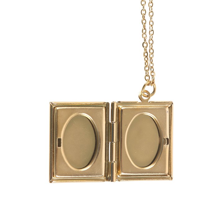 Locket/Necklace - Book Shaped - In a Gift Box