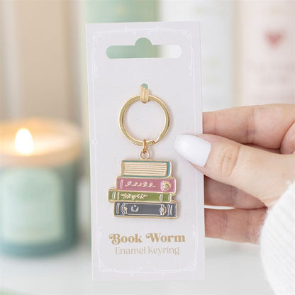 Key Ring - Book Worm