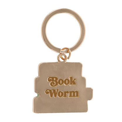 Key Ring - Book Worm
