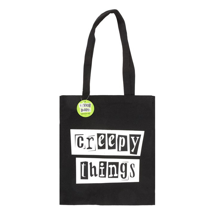 Tote Bag - "Creepy Things" - Polycotton