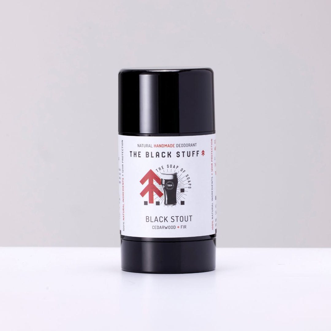 The Black Stuff - Natural Deodorant Stick (Black Stout) 2.8oz