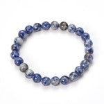 Bracelet - Sodalite 8mm Ball (55mm) with Message Card