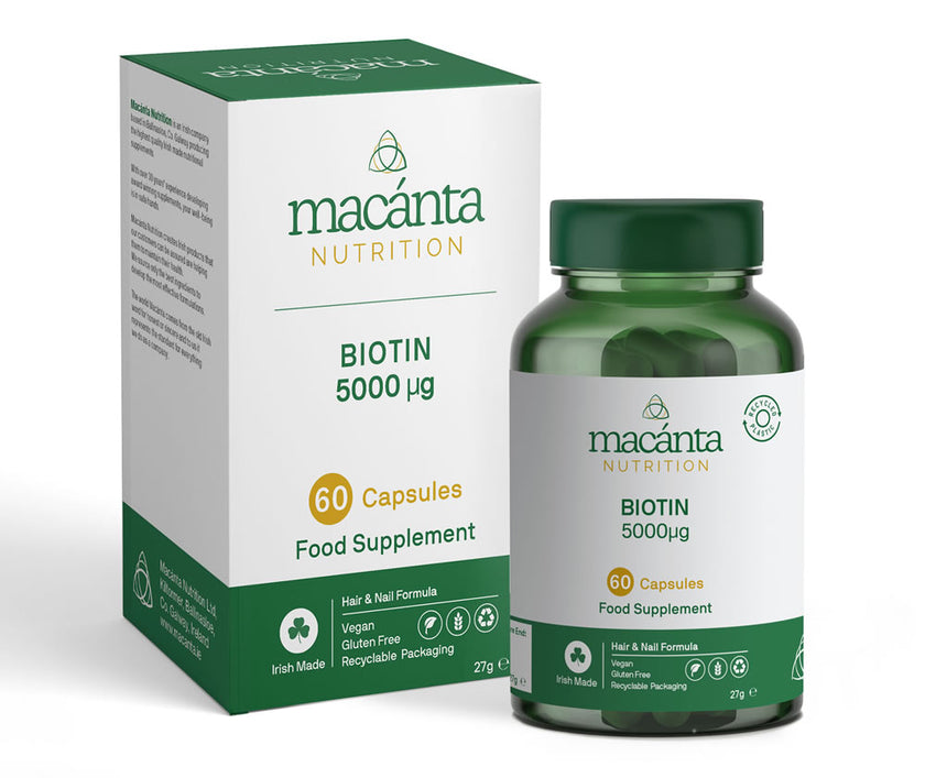 Macanta Biotin (5000ug) (60 Capsules)