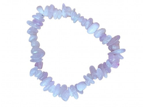 Bracelet - Kunzite Chipped Gemstone 55mm