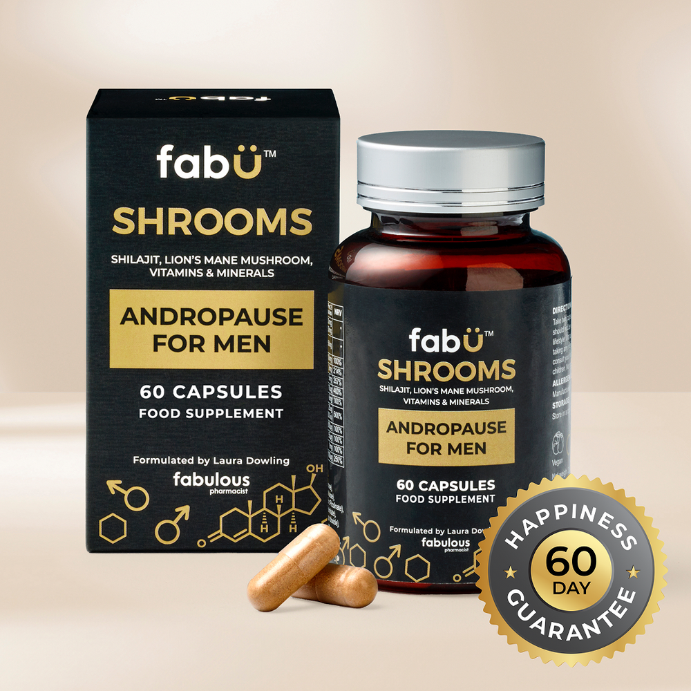 FabU Shrooms Andropause for Men (60 Caps)