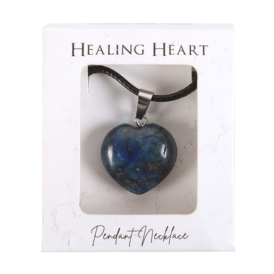 Necklace - Healing Heart Crystal - Lapis Lazuli