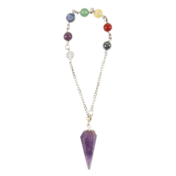 Pendulum Bracelet - Amethyst Chakra