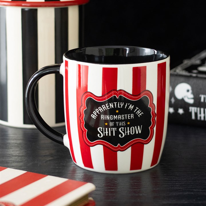 Mug - Red Striped Ringmasters Mug