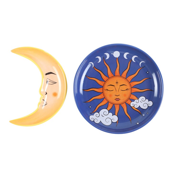 Trinket Dish - Sun &amp; Moon Celestial Stacking (2 Pcs)