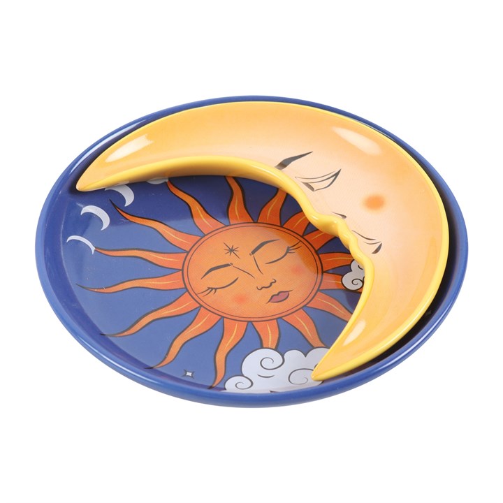 Trinket Dish - Sun &amp; Moon Celestial Stacking (2 Pcs)
