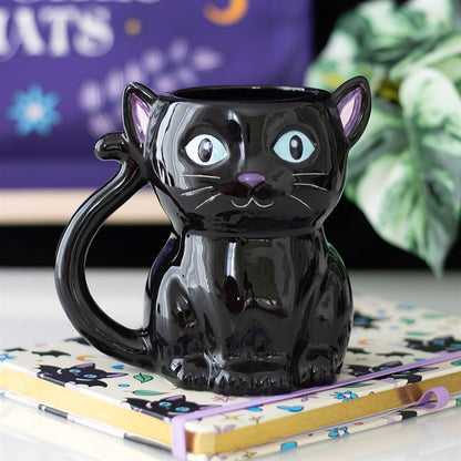 Mug - Cute &amp; Creepy Black Cat