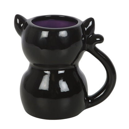 Mug - Cute &amp; Creepy Black Cat