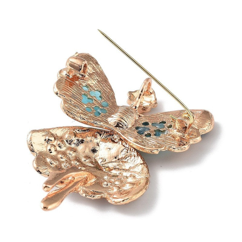 Angel Ballerina Rhinestone Pendant &amp; Brooch