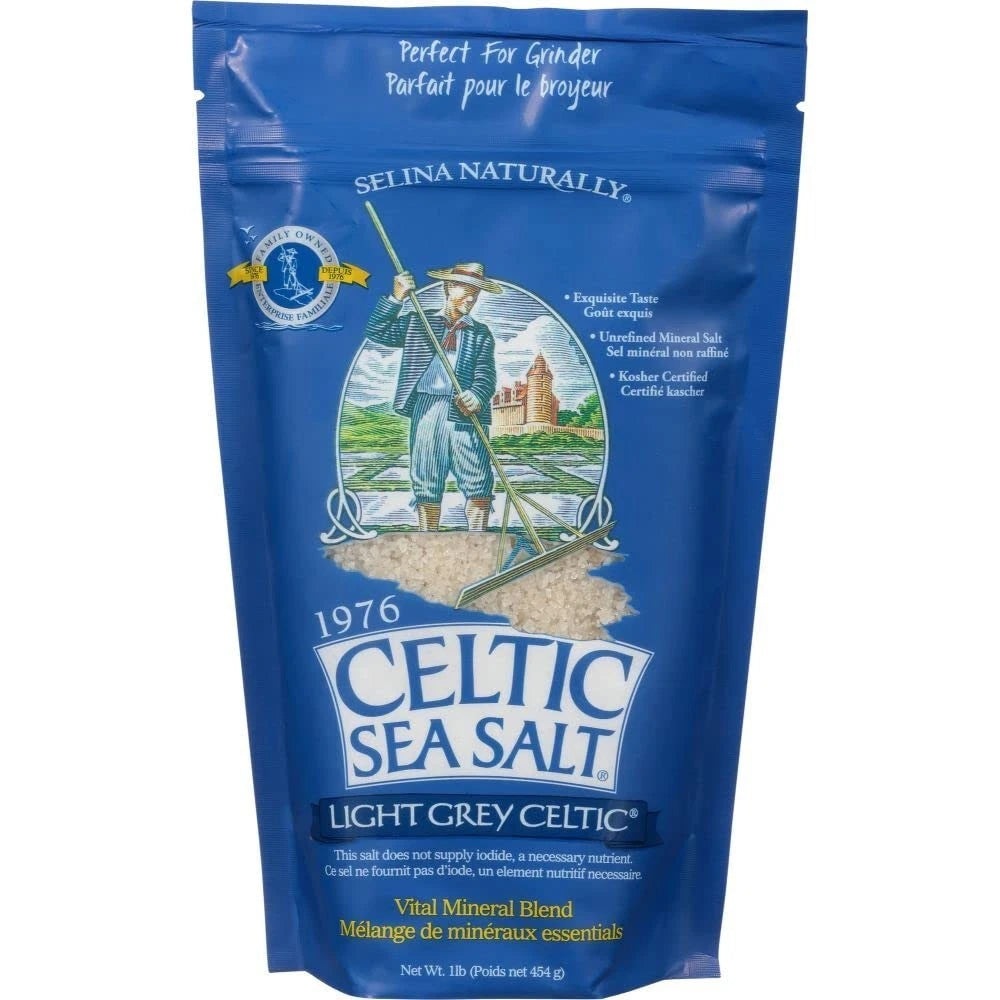 Celtic Sea Salt Light Grey (Resealable Bag) 454g