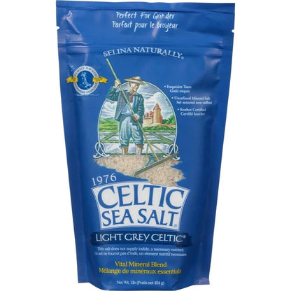 Celtic Sea Salt Light Grey (Resealable Bag) 454g