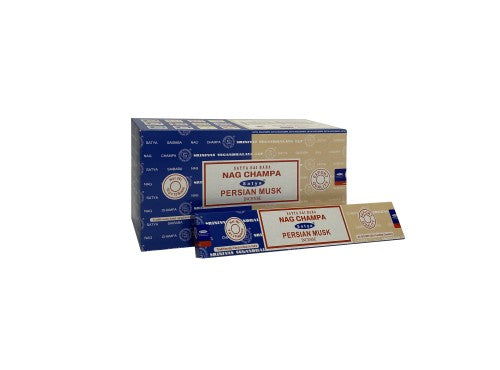 Incense Sticks  Nag Champa Persian Musk -15g Satya