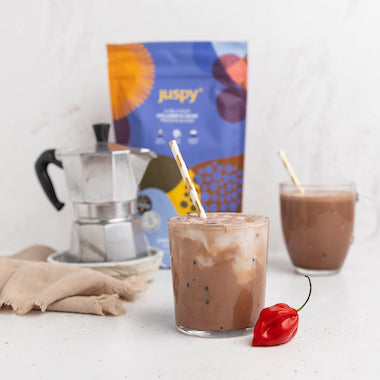 Juspy Collagen and Cacao Protein Blend 400g