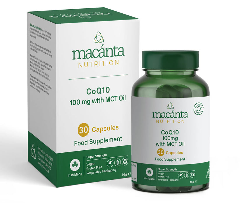 Macanta CoQ10 100mg w/MCT Oil 30&