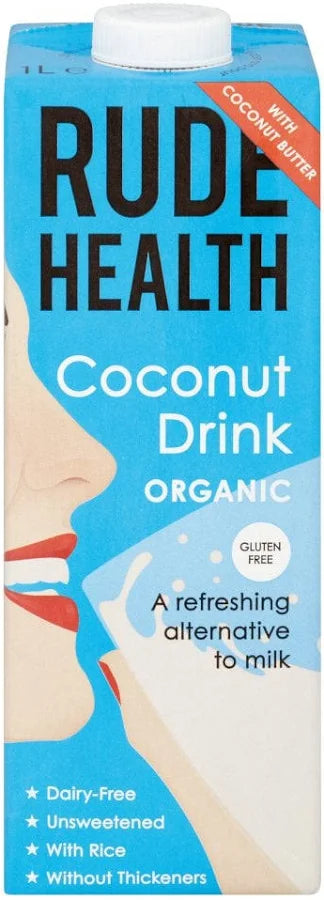 Rude Health Organic Coconut Drink 1 Ltr (Gluten Free)