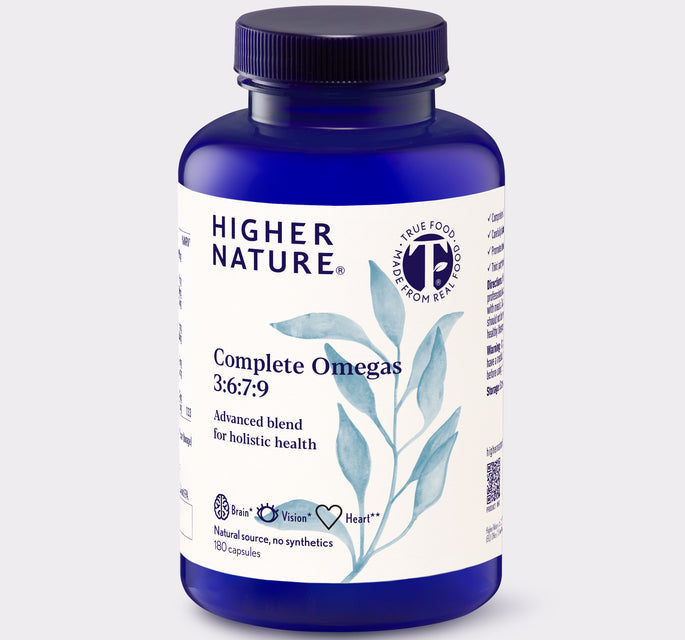 Higher Nature Complete Omegas 3:6:7:9 (90 Caps)