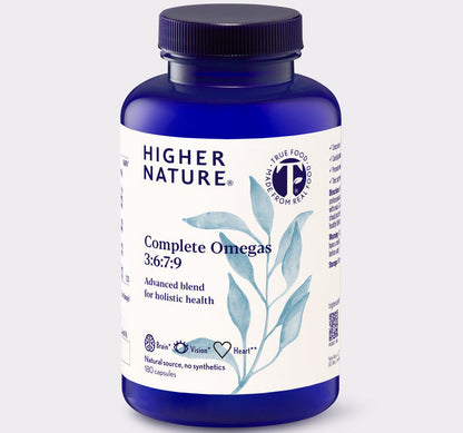 Higher Nature Complete Omegas 3:6:7:9 (90 Caps)