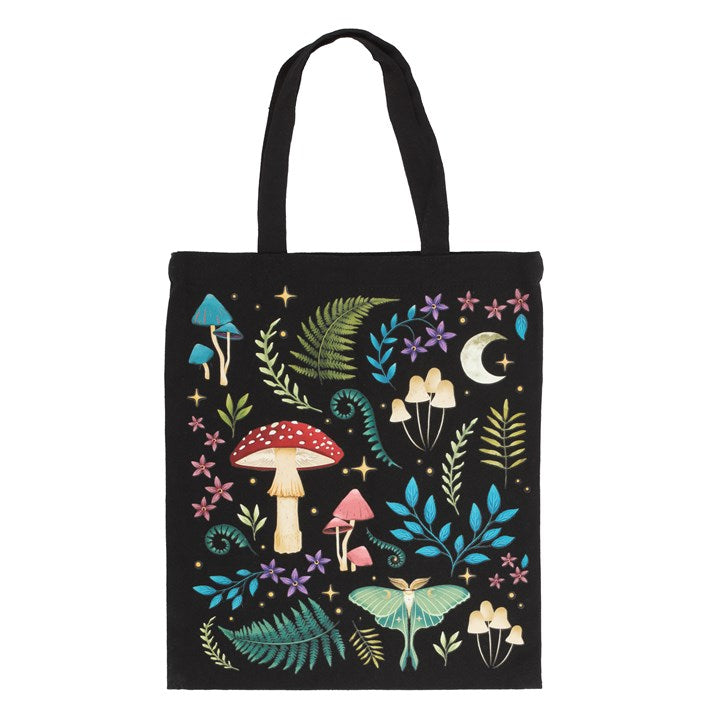 Tote Bag - Dark Forest Print - Polycotton