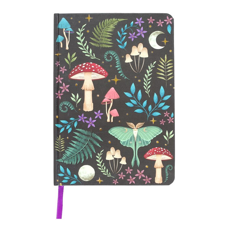A5 Notebook - Dark Forest Print
