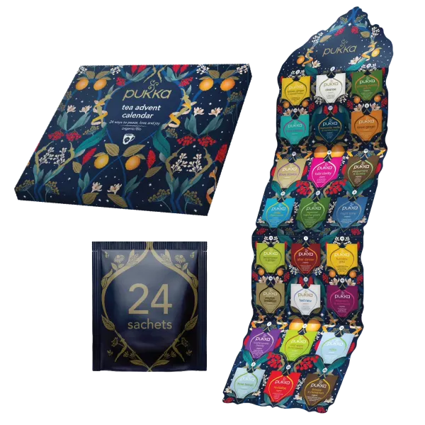Pukka Tea Organic Christmas Advent Calendar (24 Tea Sachets)