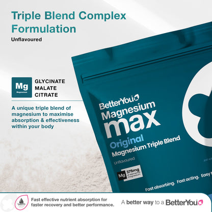 Better You Magnesium Max Powder Drink 120g