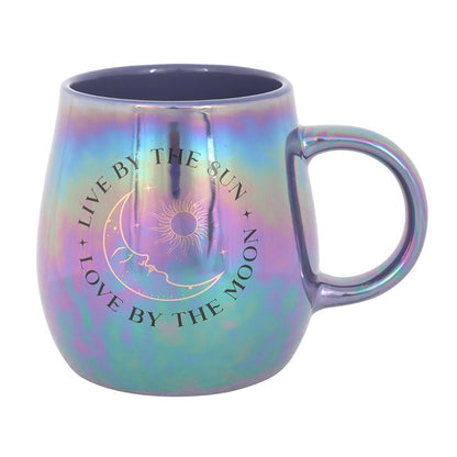 Mug - "Live by the Sun, Love by the Moon" Iridescent