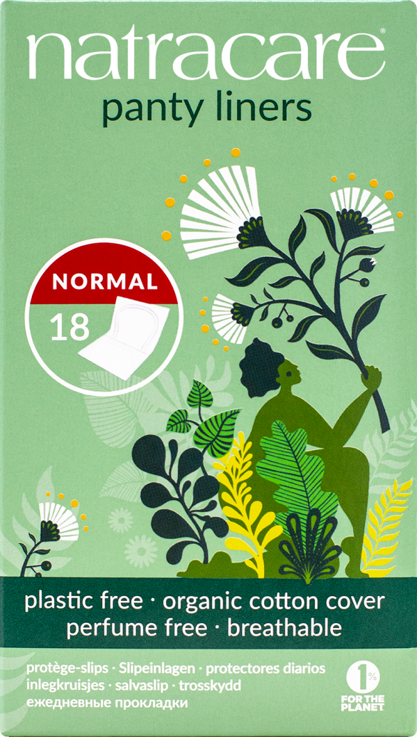 Natracare Normal Panty Liners 18’s