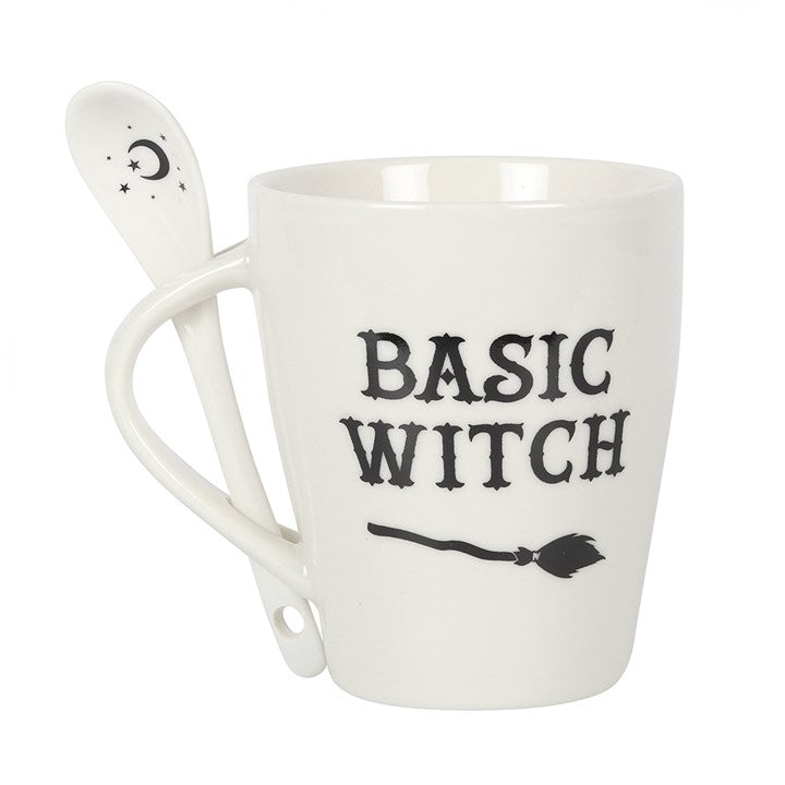 Basic Witch Mug &amp; Spoon Set