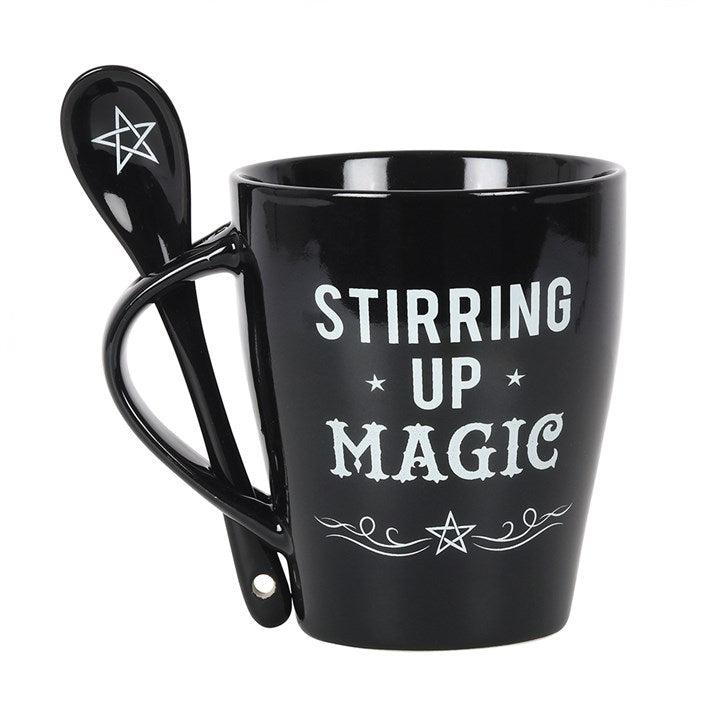 Mug & Spoon Set - "Stirring Up Magic"