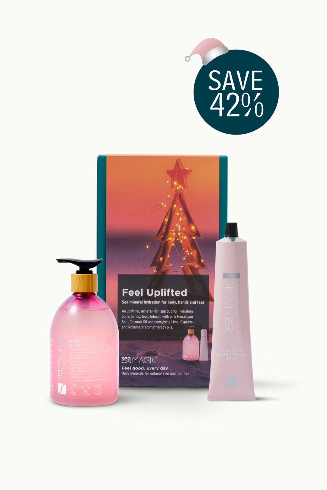 Sea Magik Feel Uplifted Pink Salt Mini&