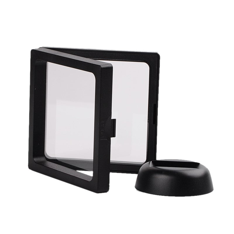 3D Floating Transparent Frame (Black)