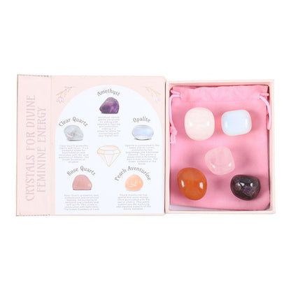 Crystals for Divine Feminine Energy - Set of 5