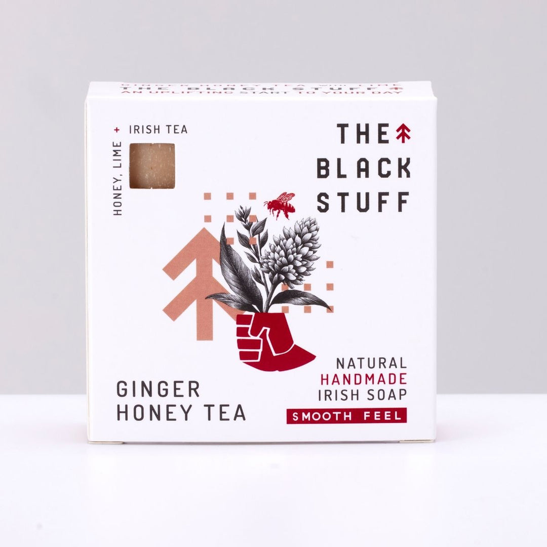 The Black Stuff - Ginger Honey Tea 5oz Bar