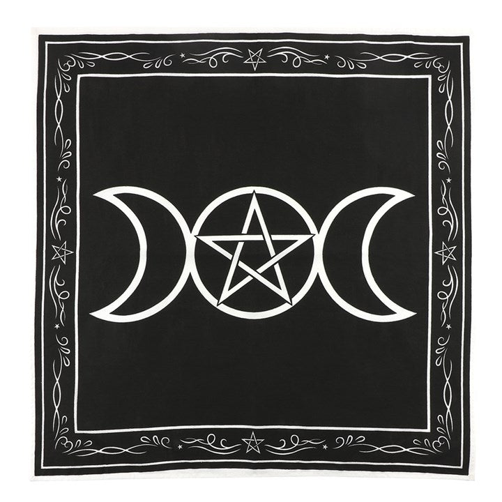 Triple Moon Altar Cloth (70cm x70cm)