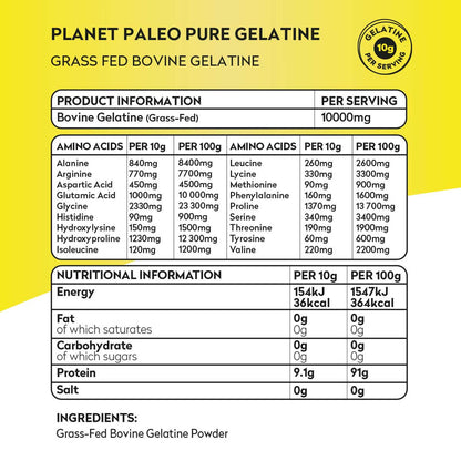 Planet Paleo Pure Gelatine 300g