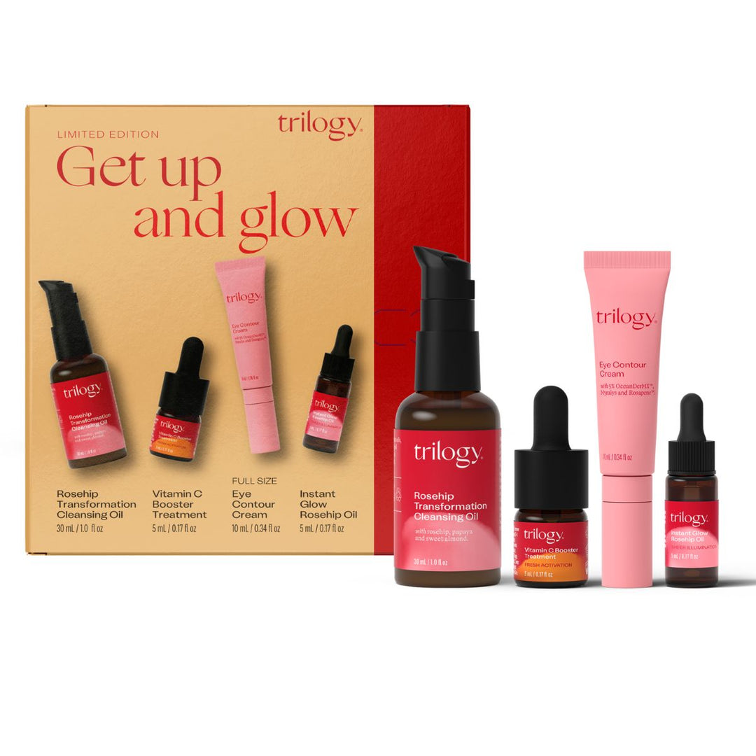 Trilogy Get Up and Glow Skincare Gift Set