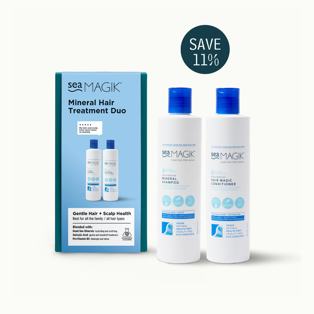 Sea Magik Mineral Hair Magik Treatment Duo