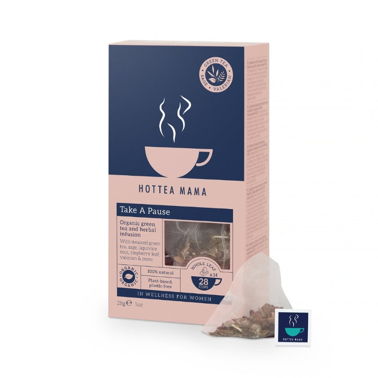 HotTea Mama Organic Take A Pause Menopause Tea (14 Pyramids)