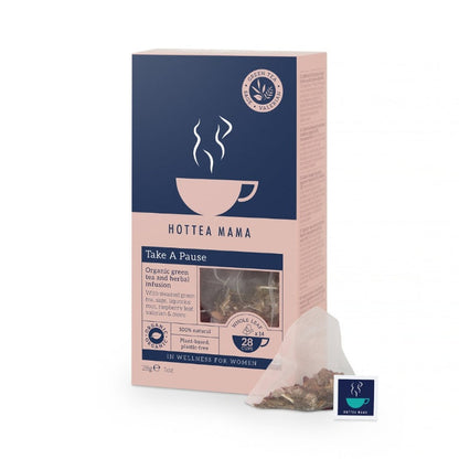HotTea Mama Organic Take A Pause Menopause Tea (14 Pyramids)